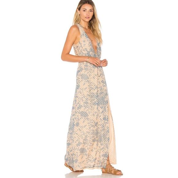 House of Harlow 1960 Silk Wilton Gown in Vintage Floral NWT Size Small - Picture 4 of 4